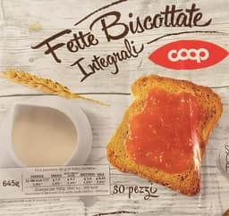Fette biscottate integrali