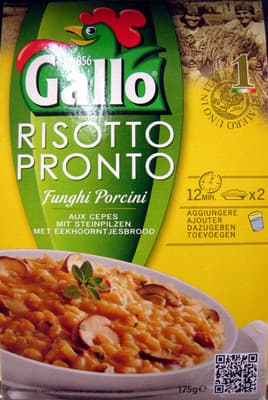 Risotto aux cèpes Gallo