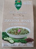 Risotto courgettes , épinards et quinoa