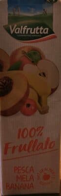100% Frullato Pesca Mela Banana