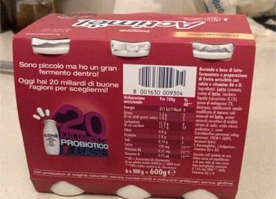 Actimel Melograno ML100X6 Dano