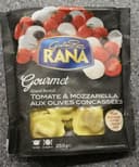 Grand Ravioli Tomates et Mozzarella aux Olives Concassées