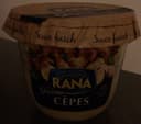 Gourmet sauce fraiche aux cepes