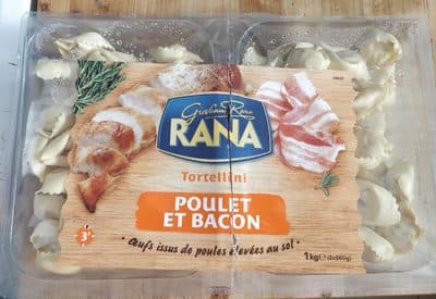 Tortellini poulet bacon