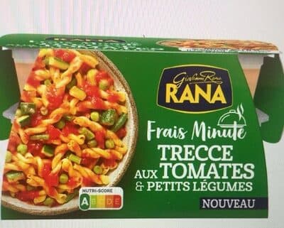 Trecce aux tomates et petits légumes