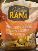 Tortellini fromage de chevre, tomates séchées & mozzarella