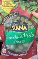 Gnocchi à poêler épinards