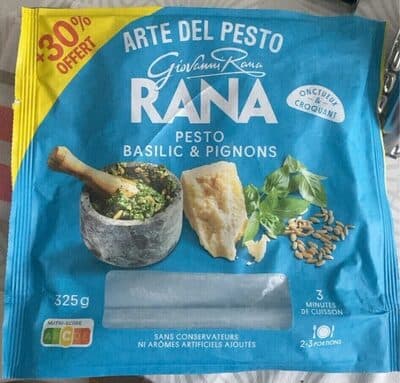 Rana pesto basilic & pignons