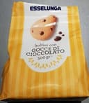 Frollini con gocce di cioccolato