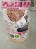 Galettes au son d'avoine bio