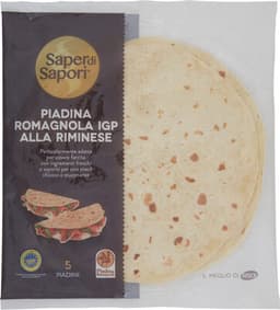 Piadina romagnola IGP alla riminese