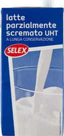 Latte uht parzialmente scremato