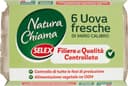 Natura chiama uova fresche da galline allevate