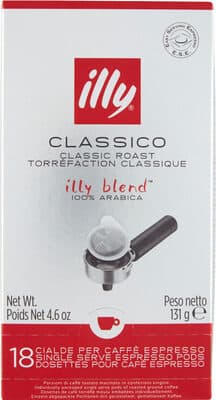 Dosettes de café torréfaction classique pour café espresso 100% arabica compatibles E.S.E