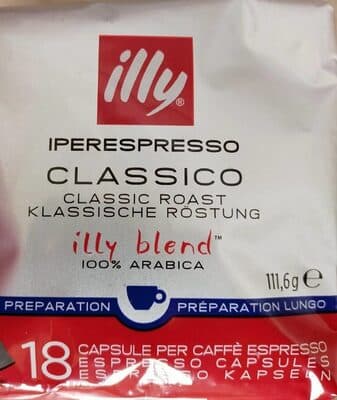 Illy 108 Cialde Capsule Caffe' Originali Iperespresso Lungo