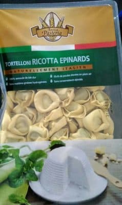Tortelloni Ricotta Épinards