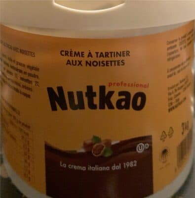 Pate a tariner aux noisettes
