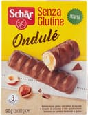 Melto Barres fourrées à la crème de noisette et enrobées chocolat au lait sans gluten