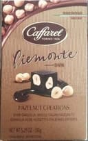 Bonbons piemonte au chocolat noir gianduja et noisettes