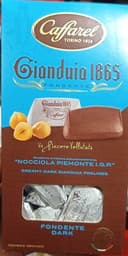 Ballotin de pralines gianduia 1865 au chocolat noir et noisettes