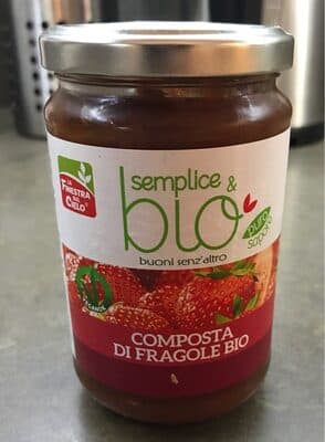 Composta di fragole bio