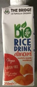 Bio rice drink almond