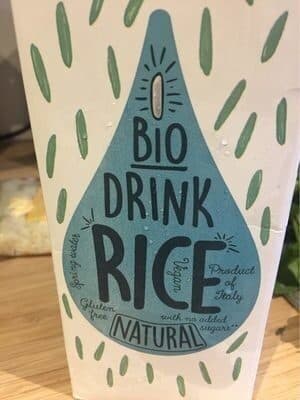 Lait de riz bio