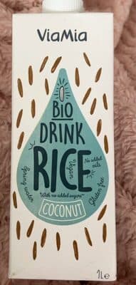Bio drink rice coconut