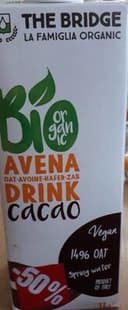 Bio organic Avena drink cacao