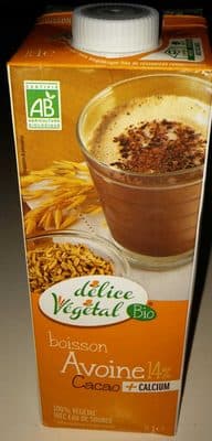 Boisson Avoine 14 % cacao