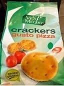 Crackers gout pizza