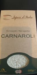 Riz long grain carnaroli