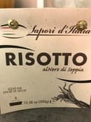 Risotto a l'encre de seiche