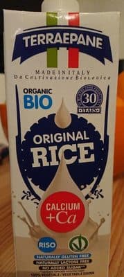 Lait de riz calcium