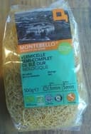 Vermicelle semi-complet de blé dur