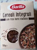 Cereali integrali con riso nero italiano