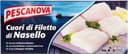 Cuori di filetto di nasello surgelati