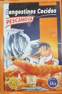 Langostinod cocidos