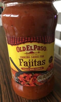 Cooking sauce for fajitas