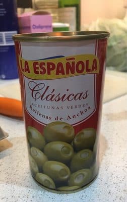 Aceitunas La Española Anchoa