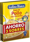 Sopa de pollo y maravilla
