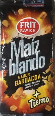 Maíz blando sabor barbacoa 