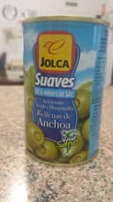 Aceituna manzanilla relleno anchoa suave 35% menos sal
