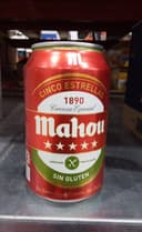 Mahou Cerveza Cinco Estrellas Sin Gluten