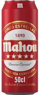 Mahou Beer - Cinco Estrellas 50cl