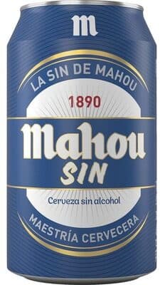 Cerveza rubia sin alcohol