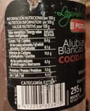 Alubias blancas cocidas