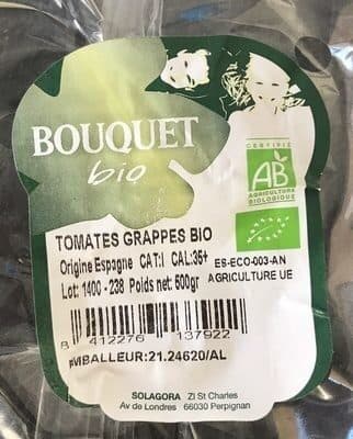 Tomates en grappes