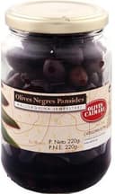 Aceitunas negras pansidas mallorquina frasco 250 g