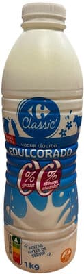 Yogurt líquido edulcorado 0%